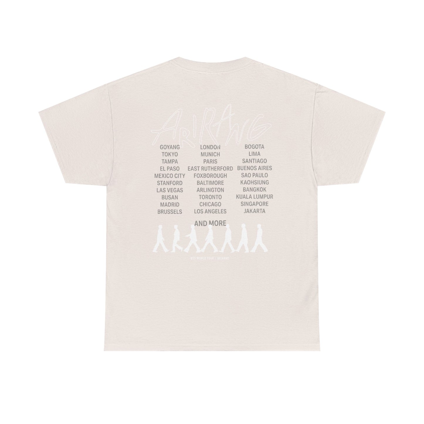 BTS Tour Merch - Arirang JP Version Tour T-Shirt